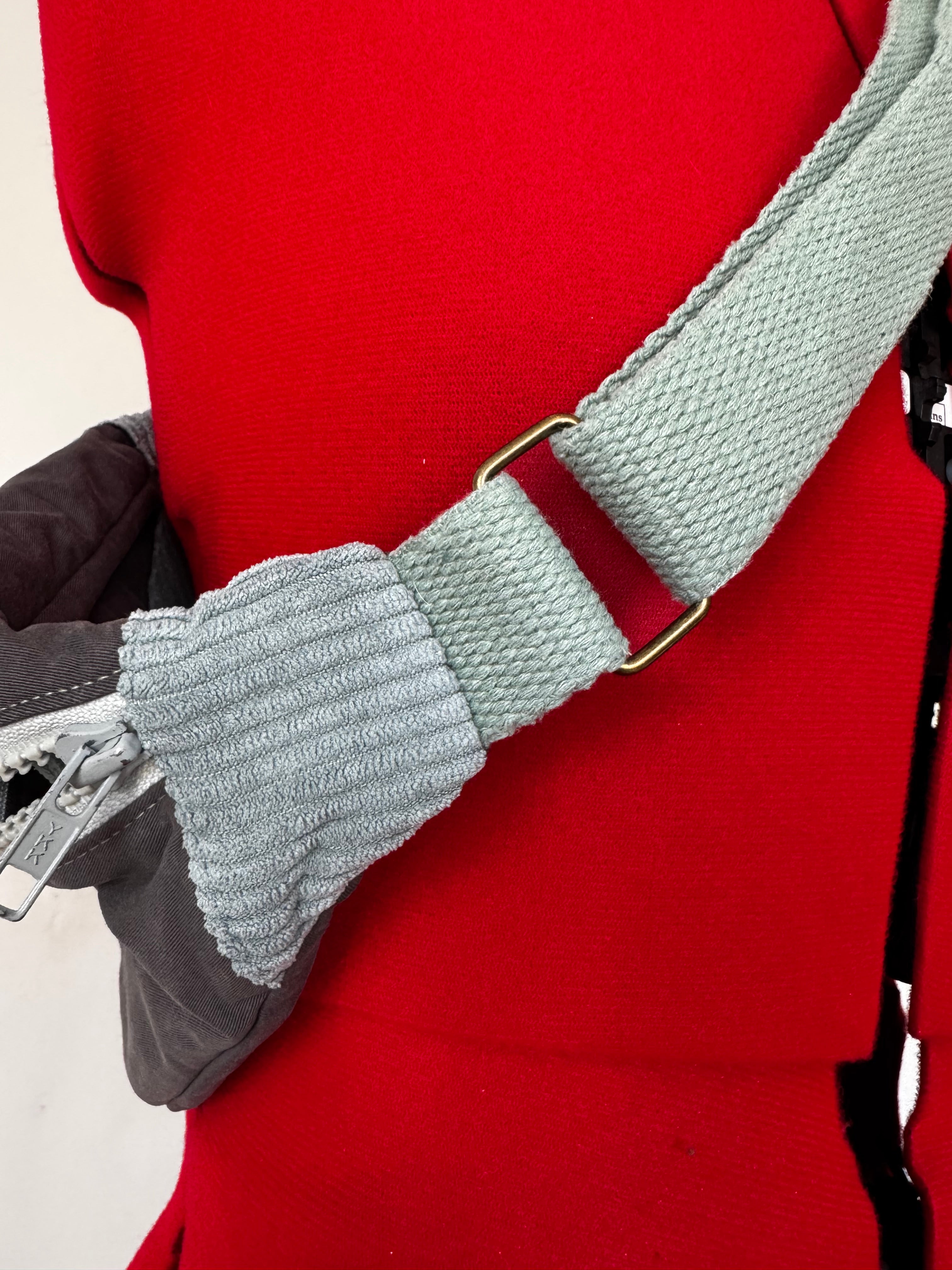 Sacoche banane WAVY DOUBLE - velours