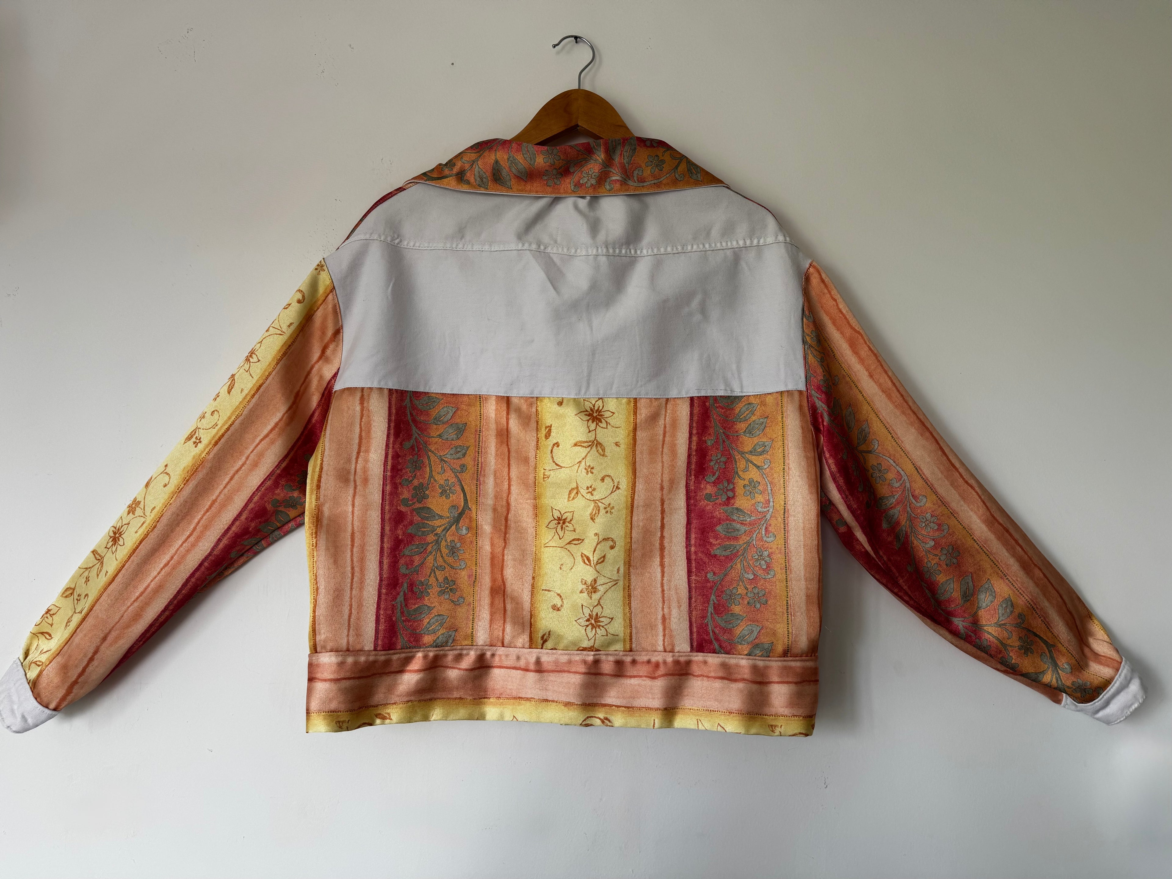 Surchemise CURTY - blanc et jaune