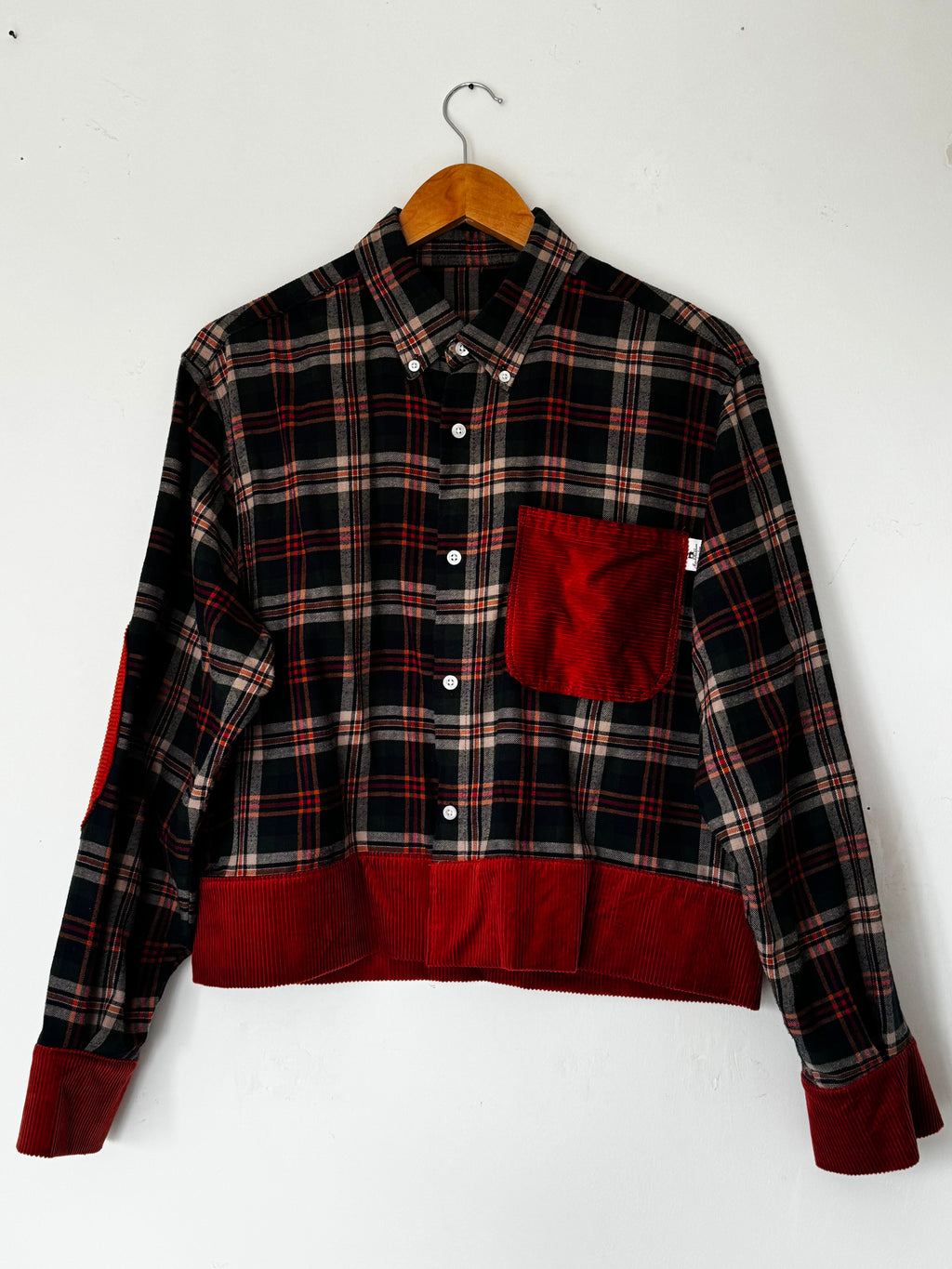 Chemisier WOODY - style bucheron/écossais