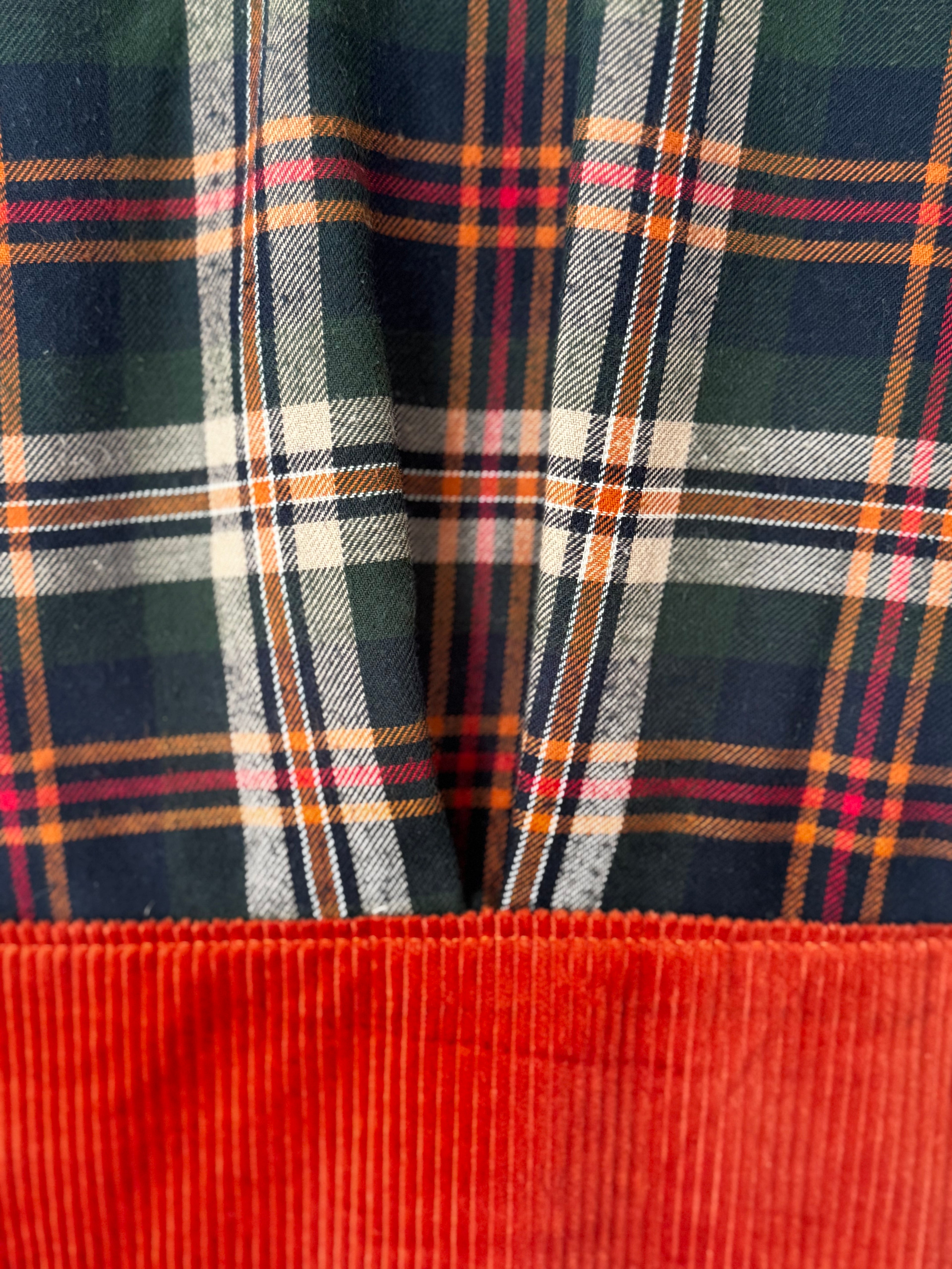 Chemisier WOODY - style bucheron/écossais