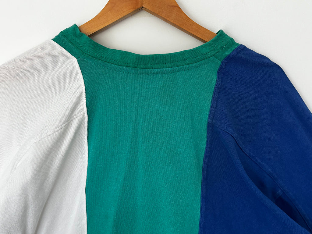 Polo manches longues OLDY - tricolore