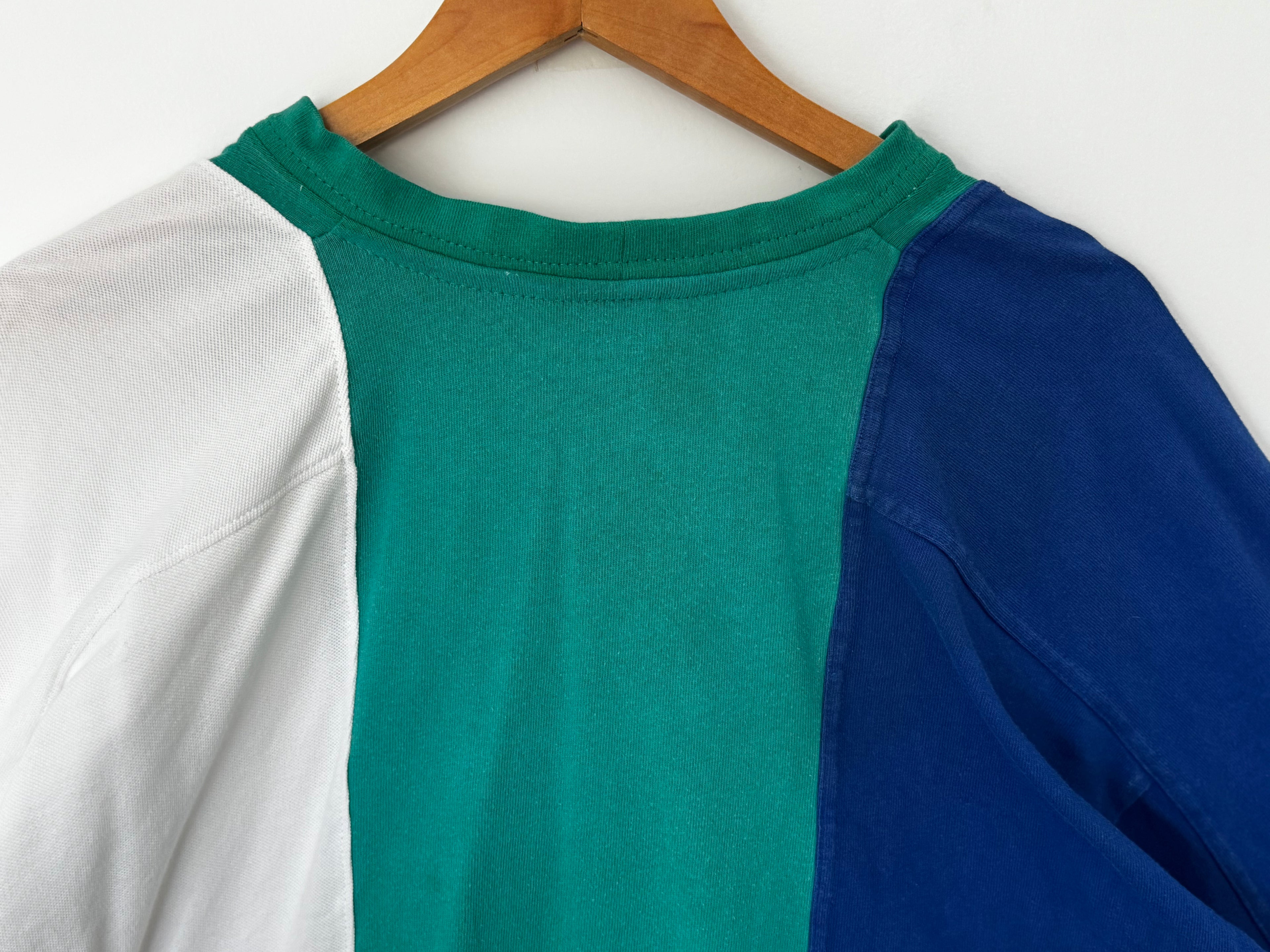 Polo manches longues OLDY - tricolore