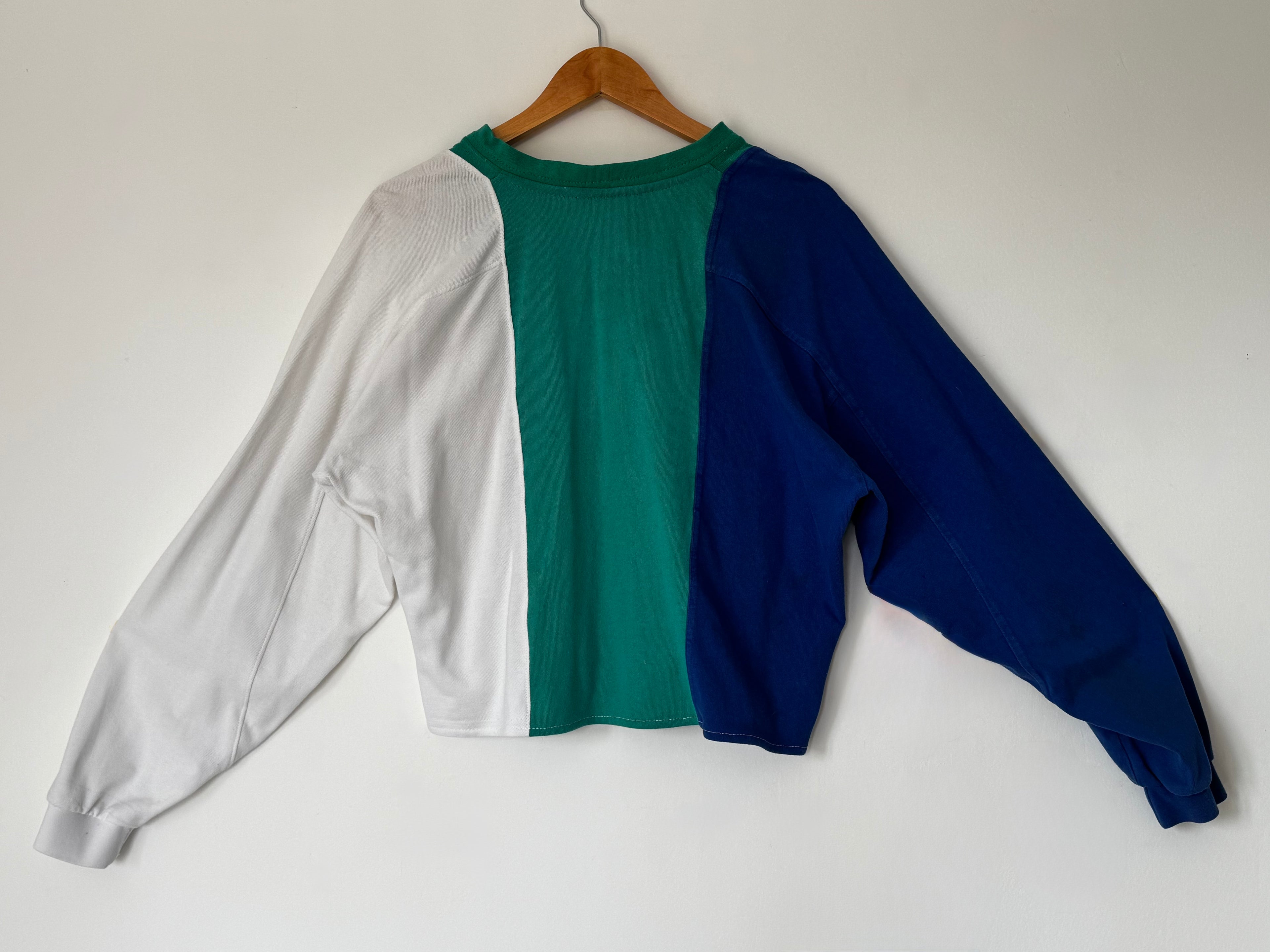 Polo manches longues OLDY - tricolore