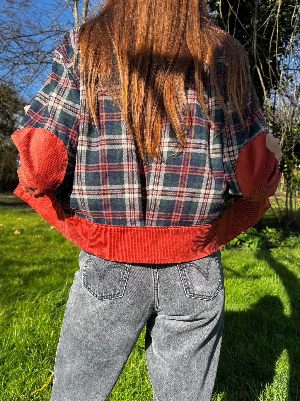 Chemisier WOODY - style bucheron/écossais