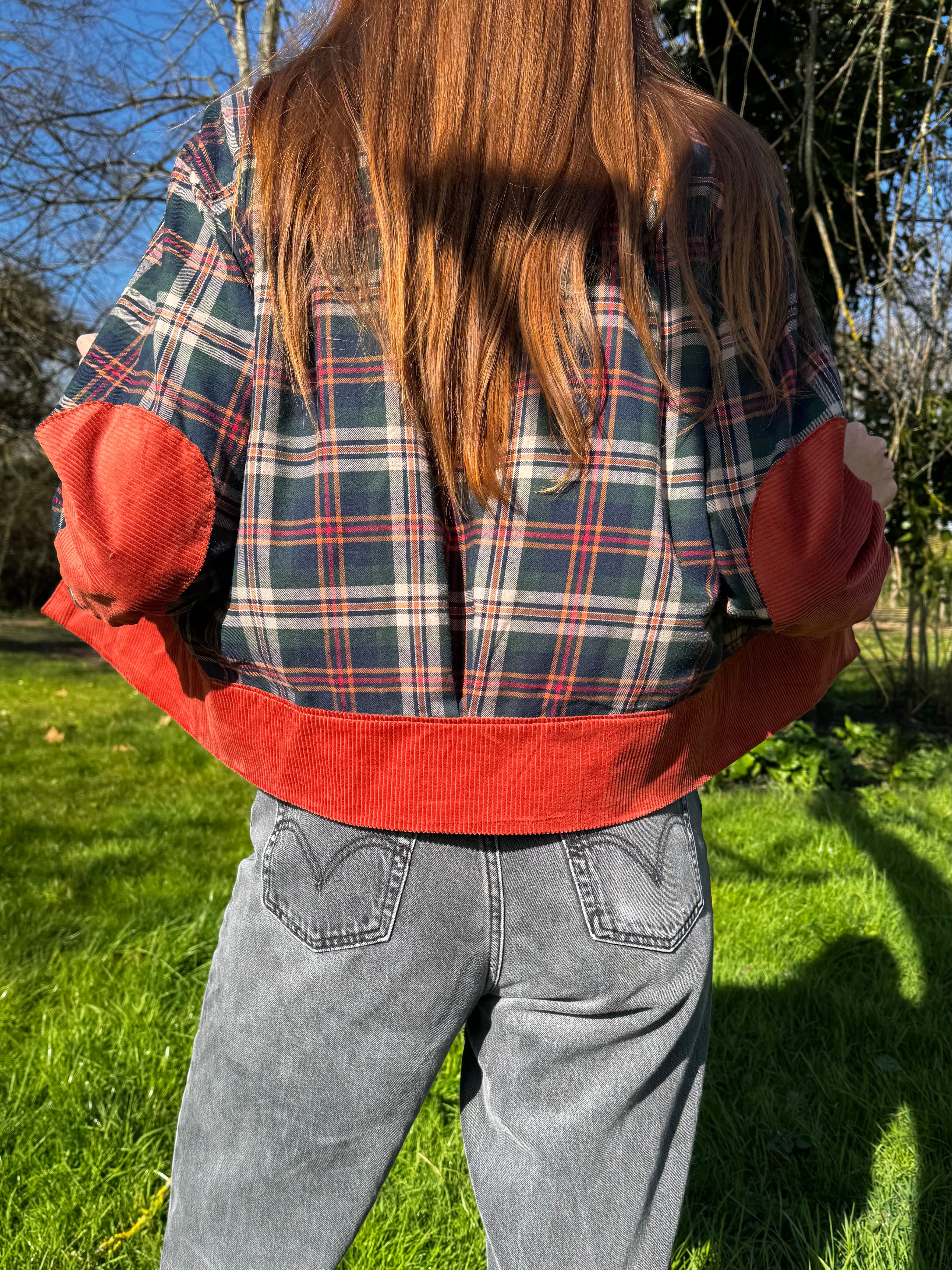 Chemisier WOODY - style bucheron/écossais